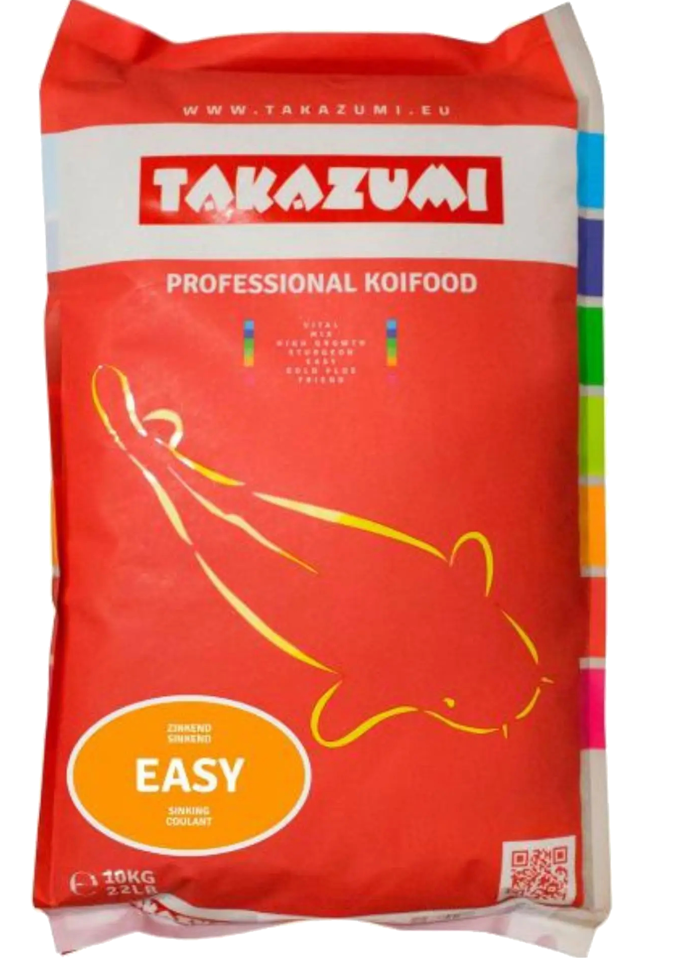 Sinkendes Koi Futter für das ganze Jahr Takazumi Easy 10kg